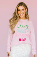 Hannah Dasher Dancer Sweatshirt • Pink