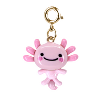 CHARM IT! Gold Swivel Axolotl Charm