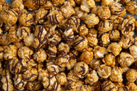 Poppy Hand-Crafted Popcorn - Dark Chocolate Sea Salt 8" Cylinder Popcorn