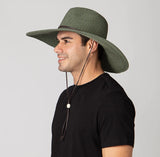 El Campo 5" Brim Sun Hat - UPF50 Sun Protection with Chin Cord