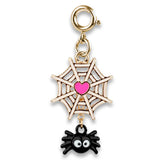 CHARM IT! Gold Swivel Web Charm