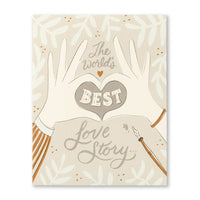 THE WORLD’S BEST LOVE STORY... - Wedding Card