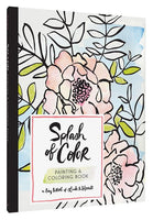 Splash of Color Painting & Coloring Book