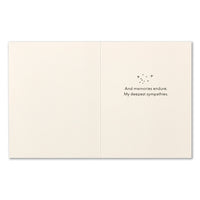 LOVE PERSISTS... - Sympathy Card