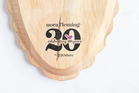 Nora Fleming Limited Edition Maple Scalloped Anniversary Tray