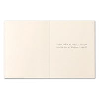 HOLDING YOU IN MY HEART. - Sympathy Card