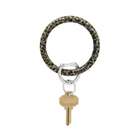 Silicone Big O® Key Ring - Back in Black xO