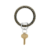 Silicone Big O® Key Ring - Back in Black xO