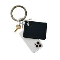 Silicone Big O® Key Ring - Back in Black xO