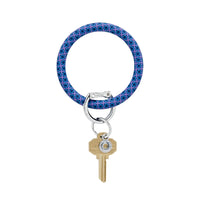 Silicone Big O® Key Ring - Midnight Navy xO