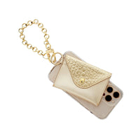 Phone Charm - Gold Chain Phone Wristlet