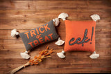 Trick or Treat Ghost Tassel Pillow