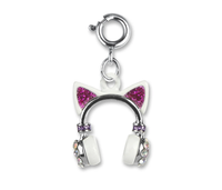 CHARM IT! Kitty Ears Headphones Charm