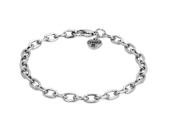 CHARM IT! Silver Chain Bracelet